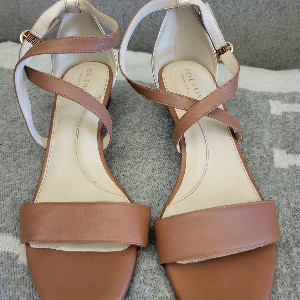 Cole Haan Women's Brown Strappy Sandals
